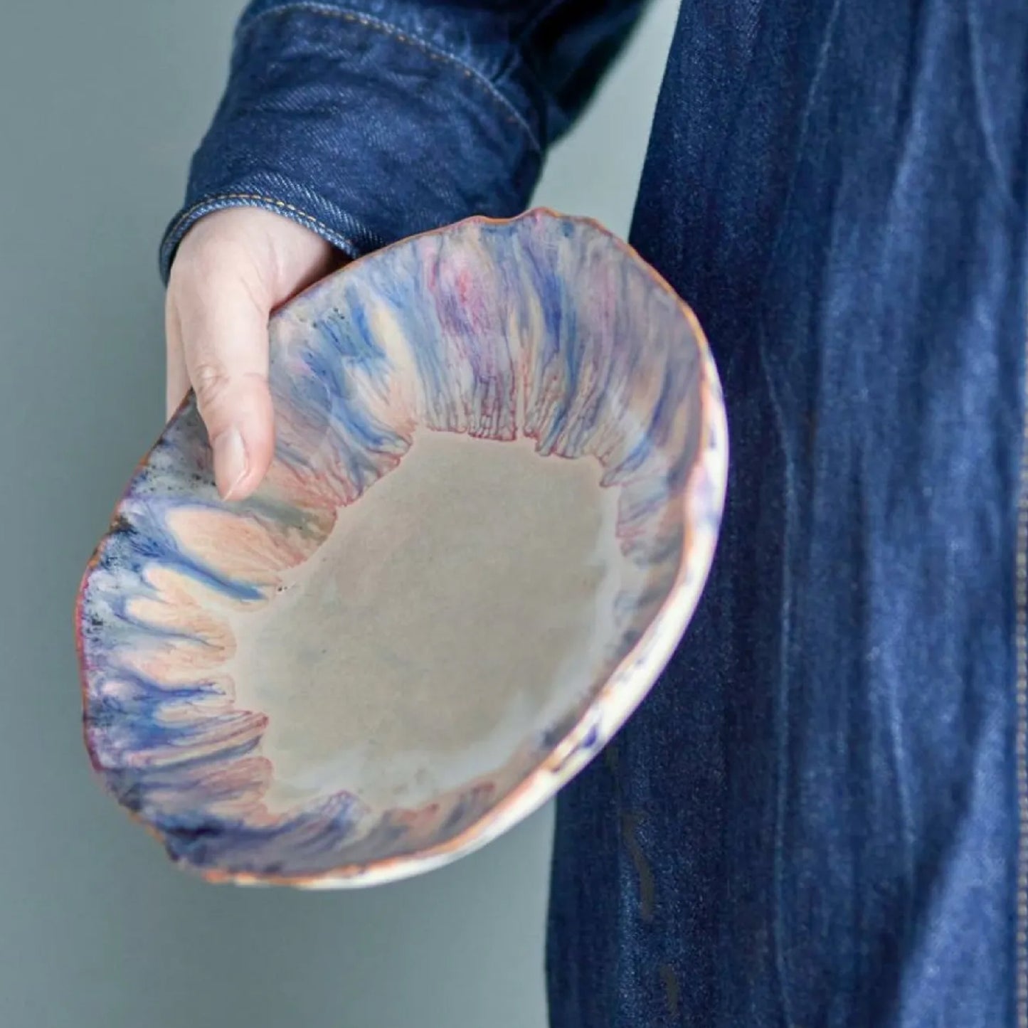 Amalia stoneware dish