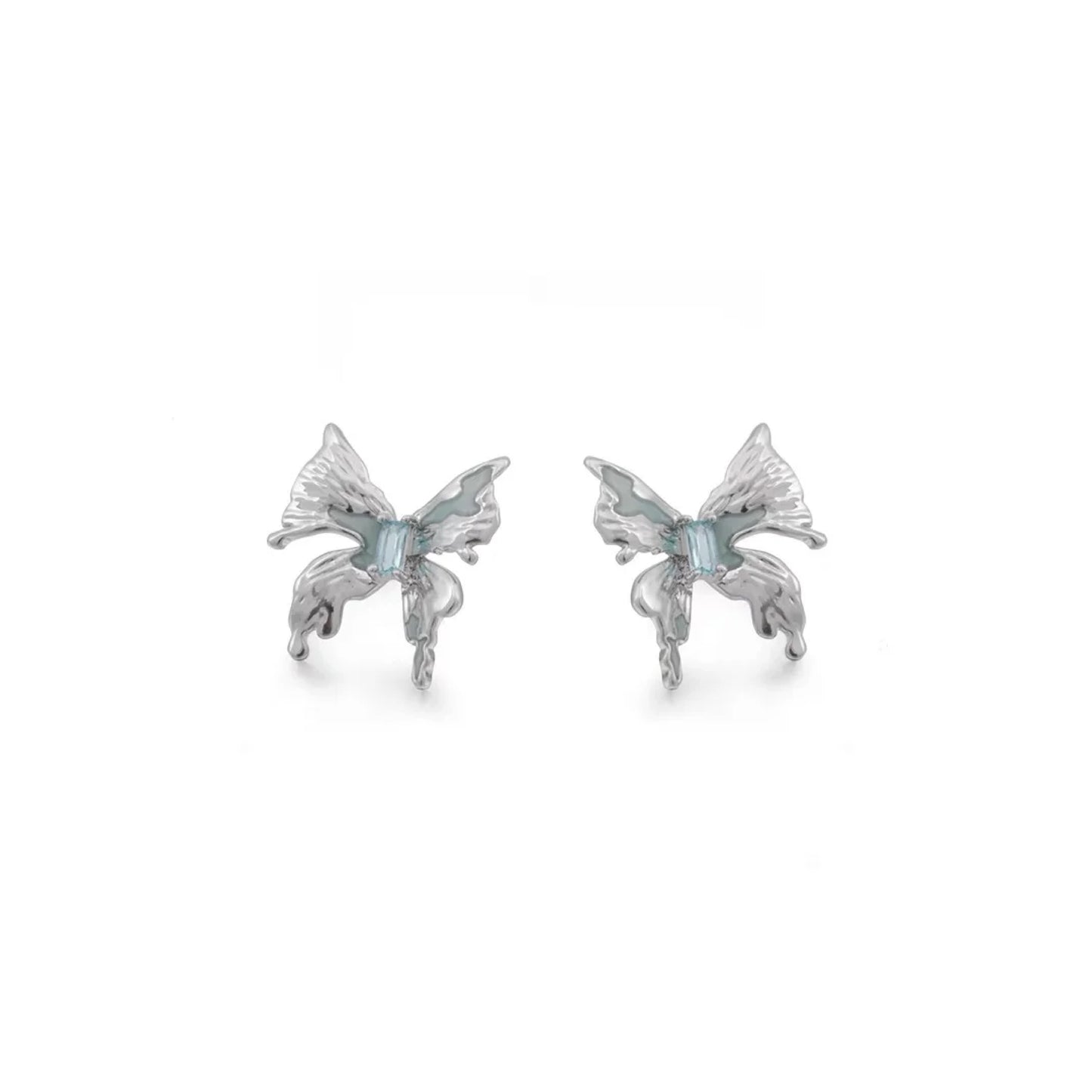 Butterfly-shaped earrings