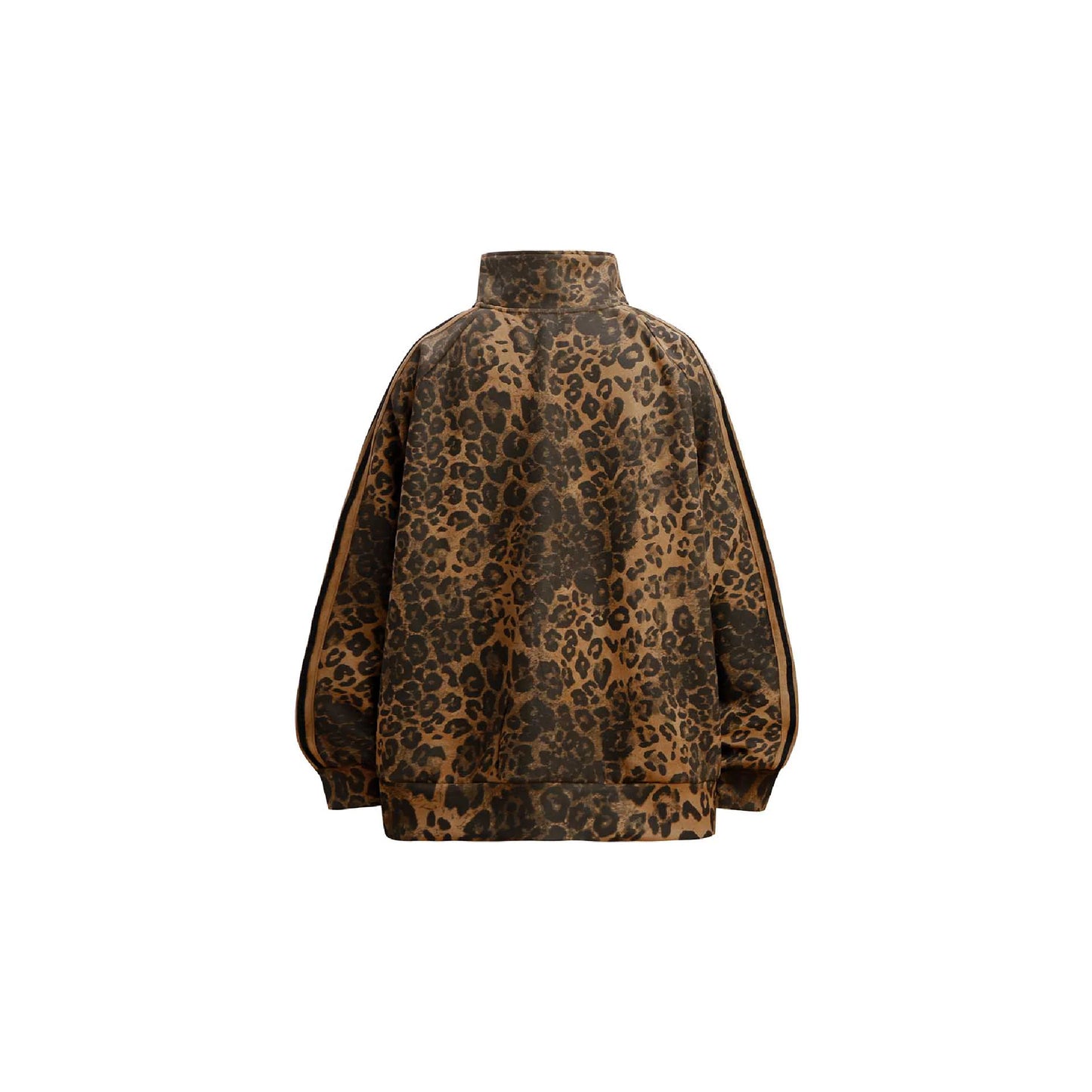 Cheetah Print Suede Tracksuit