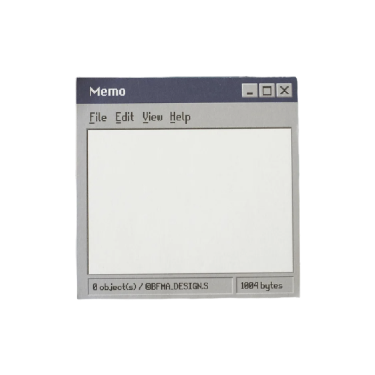 Memo Pad 3-Piece Set