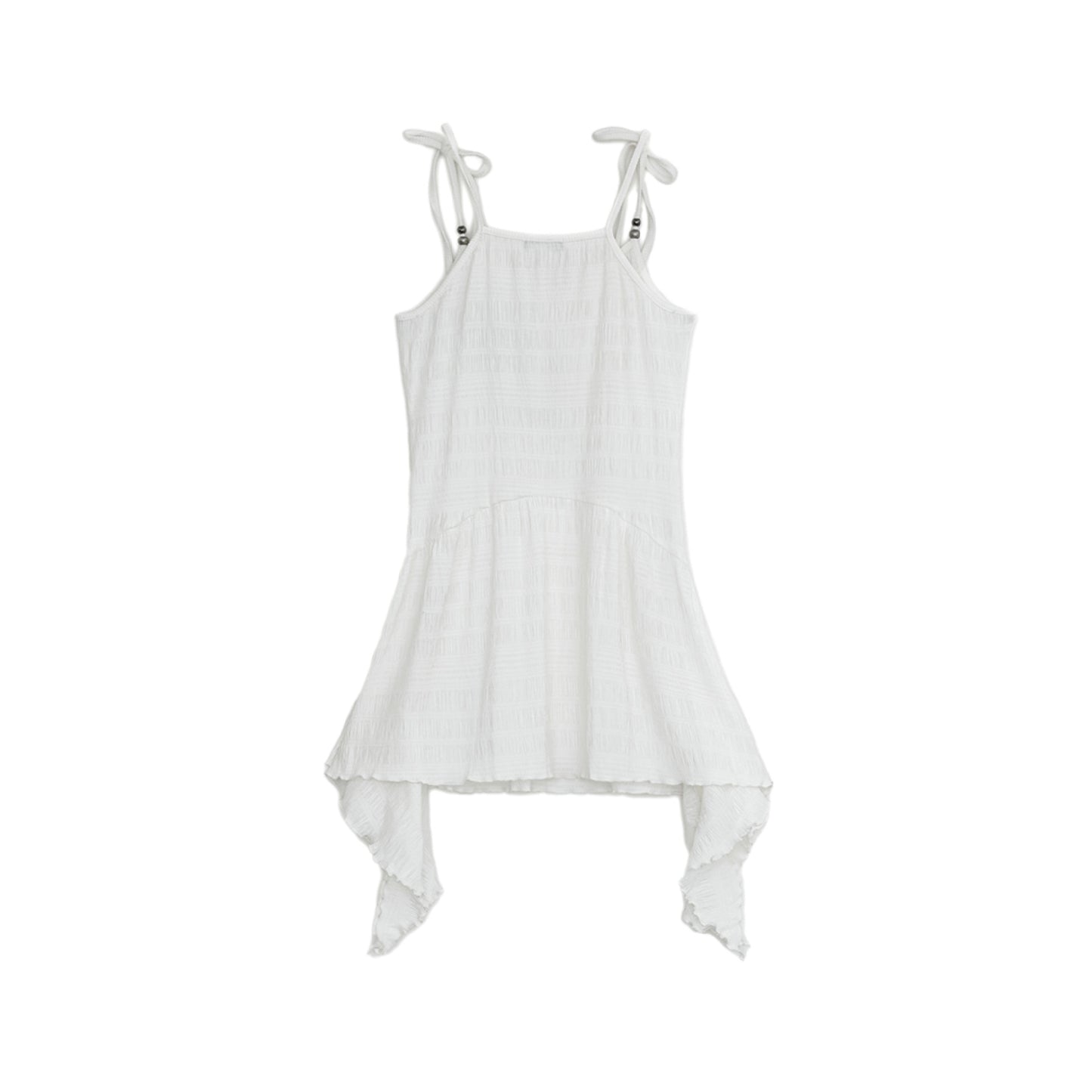 Flayered v-neck sleeveless