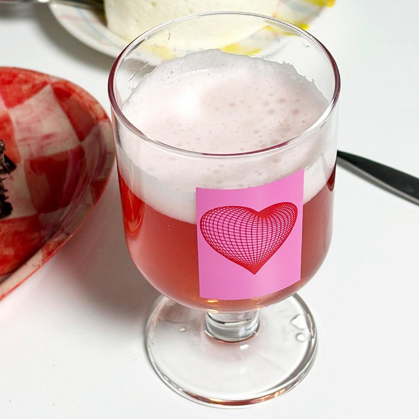 Heart net goblet - set of 2
