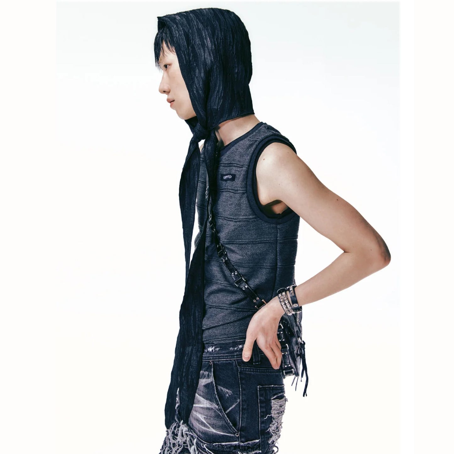 SS25 Heritage Hood Scarf