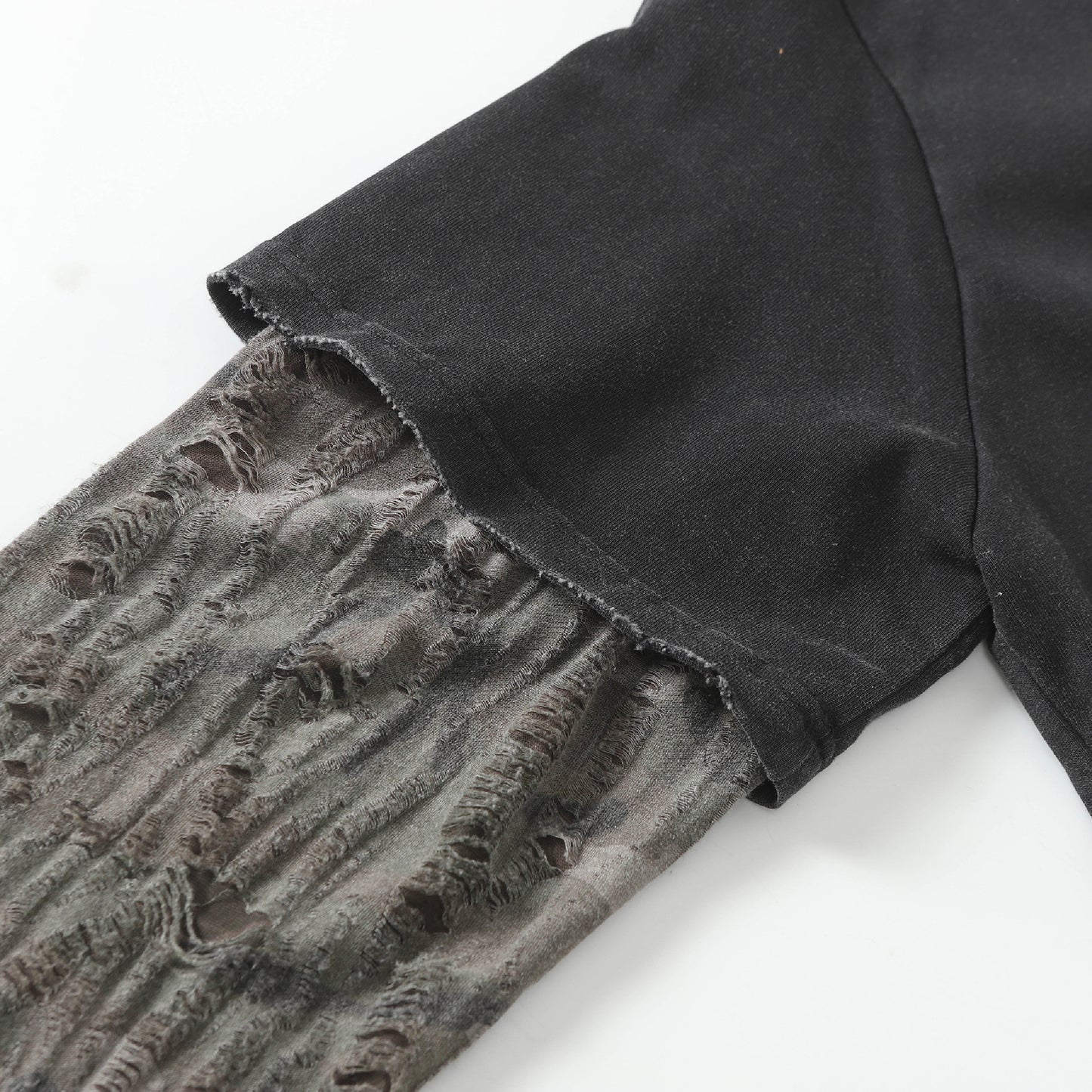 Oversize Fake Layered Long Sleeve T-Shirt ⌘