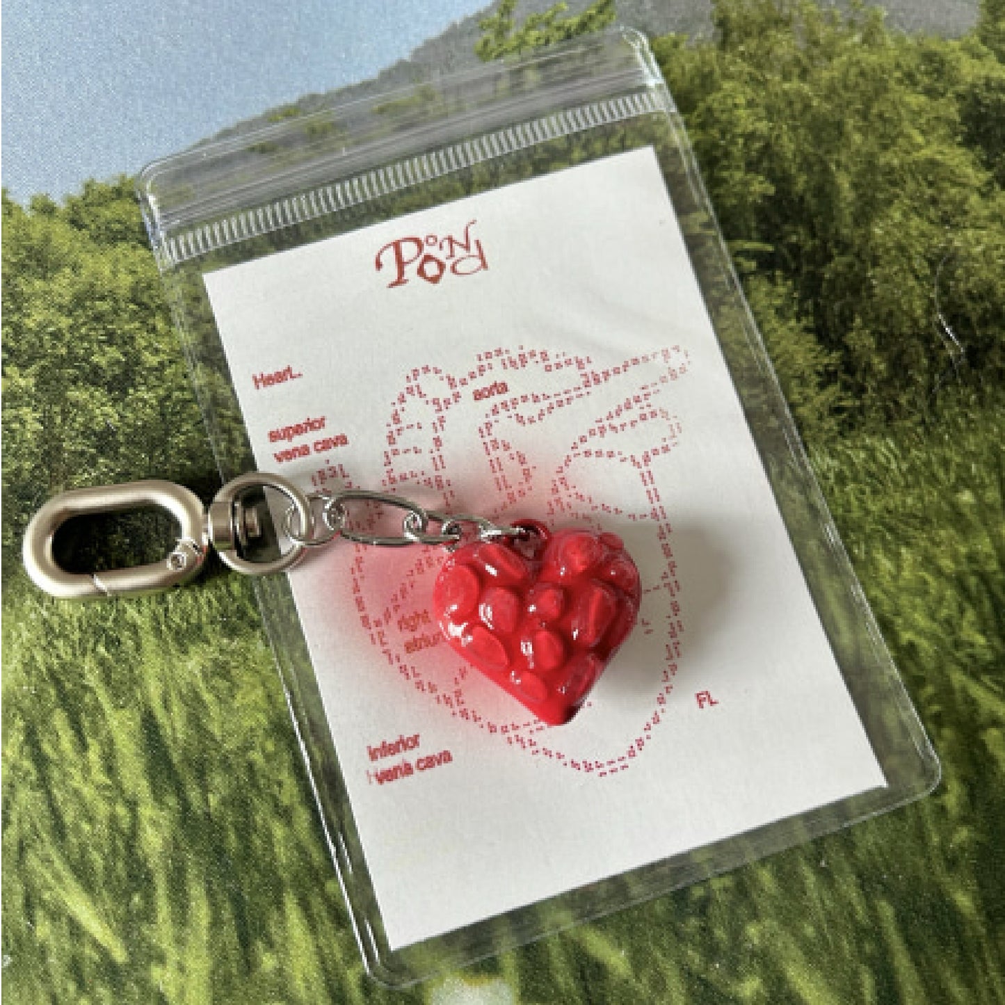 Heart Keyring
