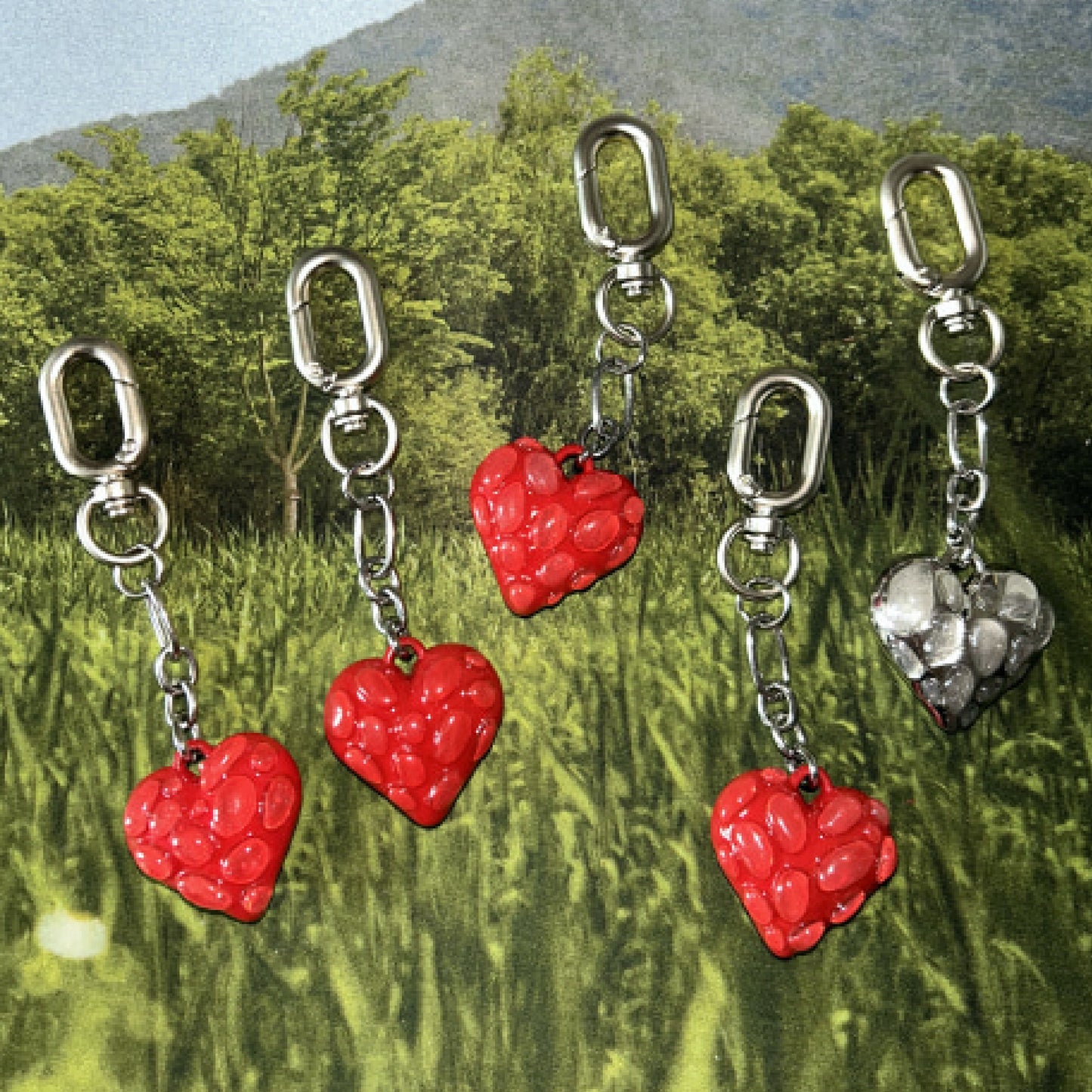 Heart Keyring
