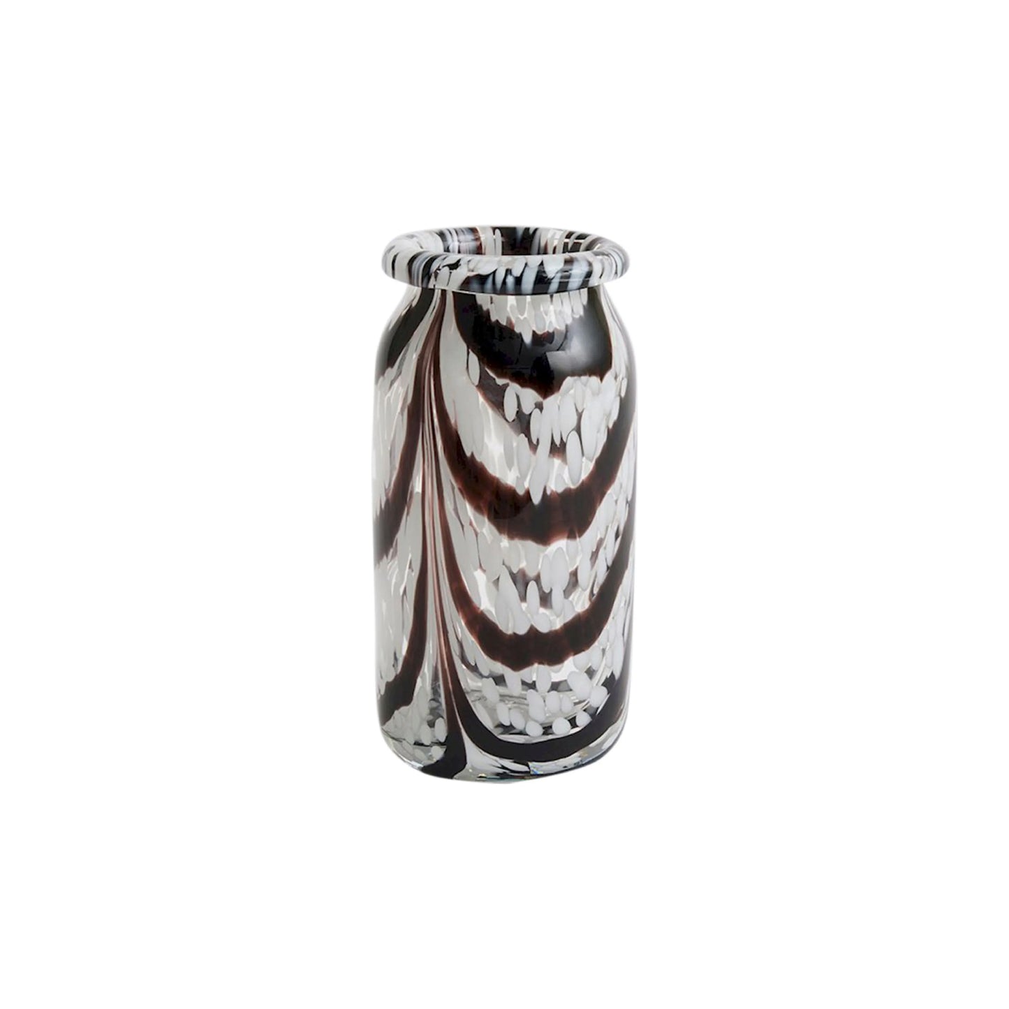 Splash glass vase