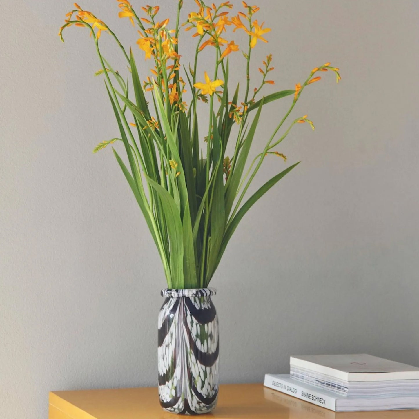 Splash glass vase