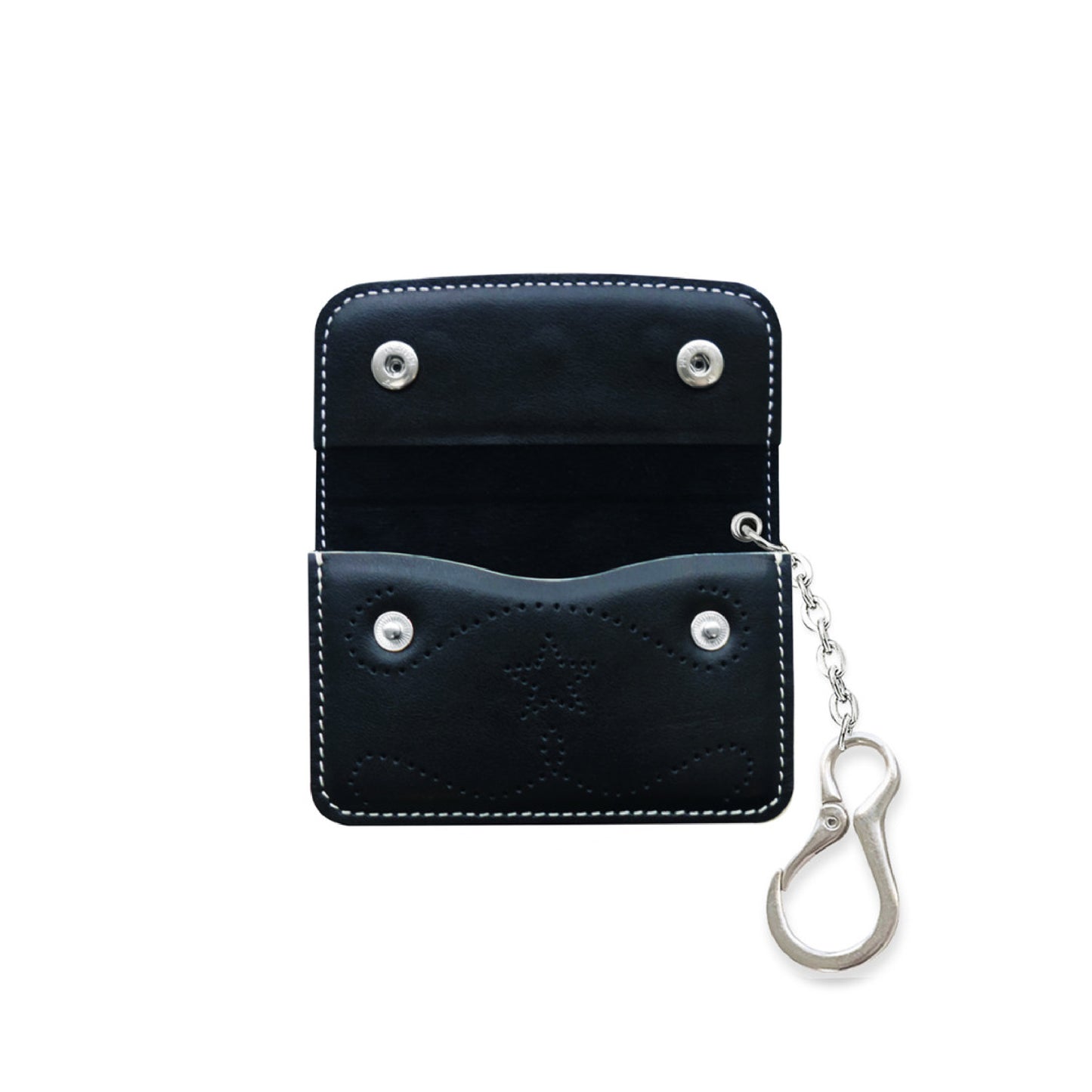 Star Stud Accordion Card Case