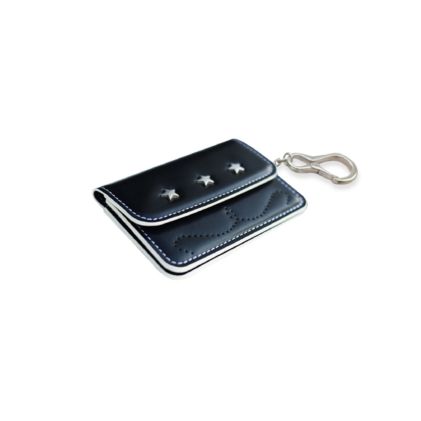Star Stud Accordion Card Case