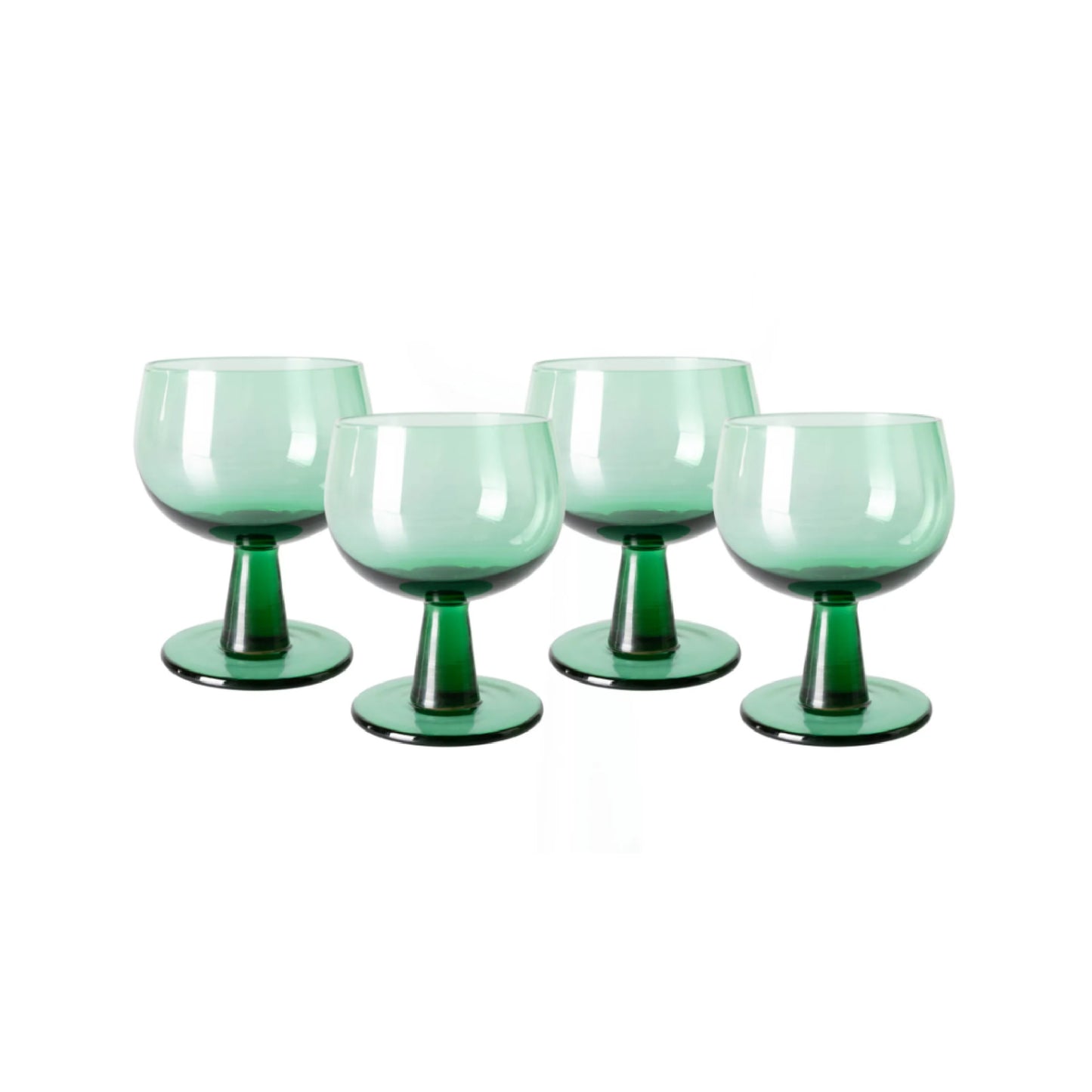The Emeralds Wine Glasses - Set of 4