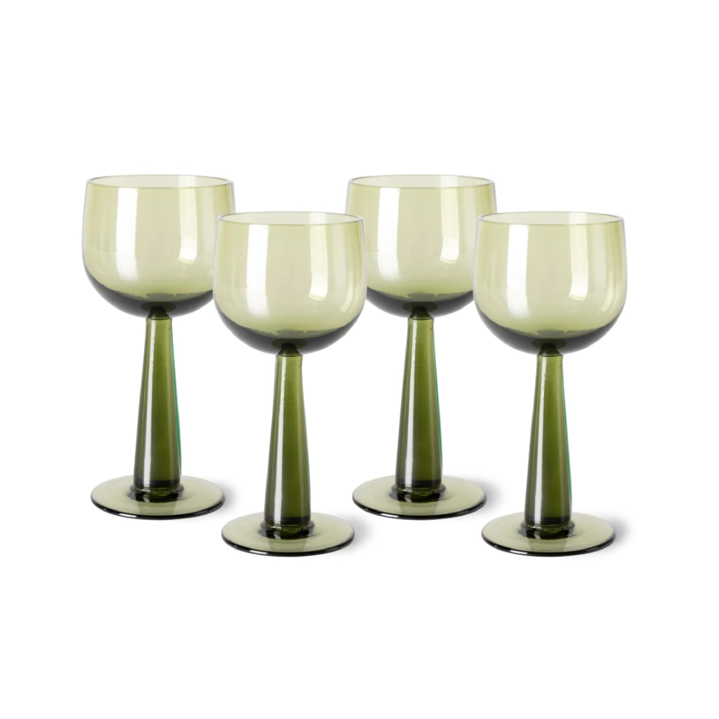 The Emeralds Wine Glasses - Set of 4