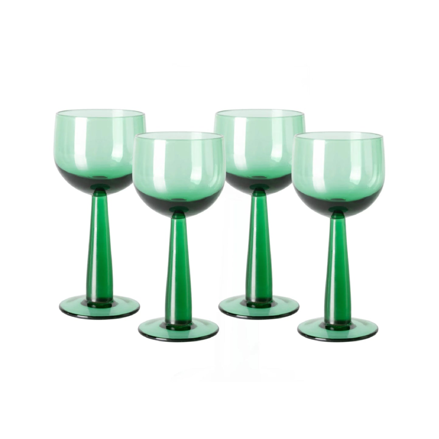 The Emeralds Wine Glasses - Set of 4