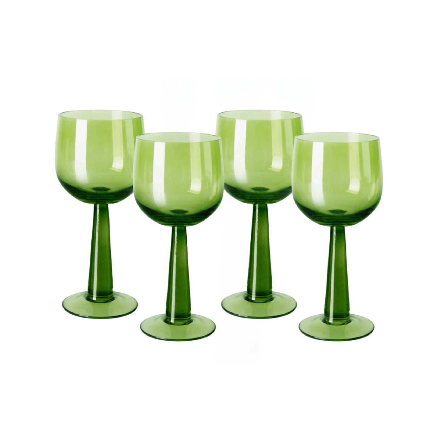 The Emeralds Wine Glasses - Set of 4