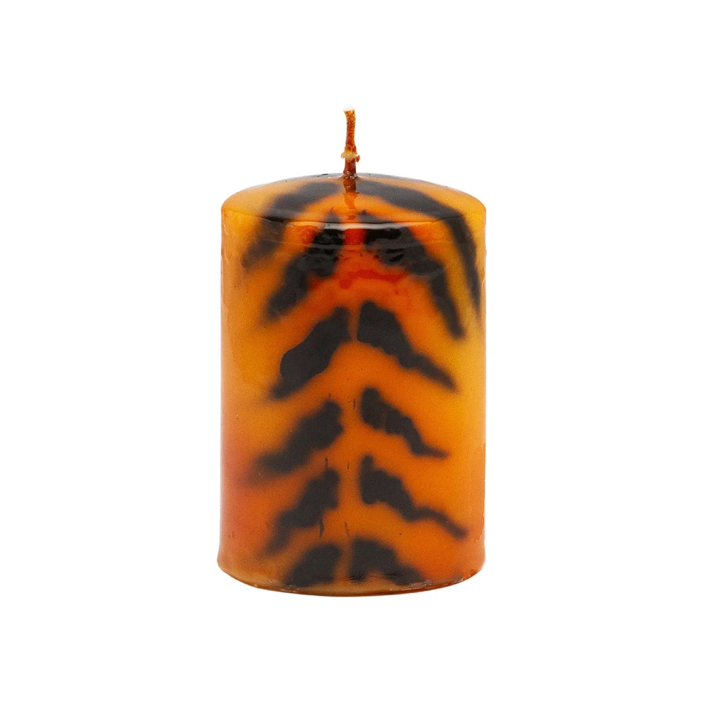 Striped tiger candle