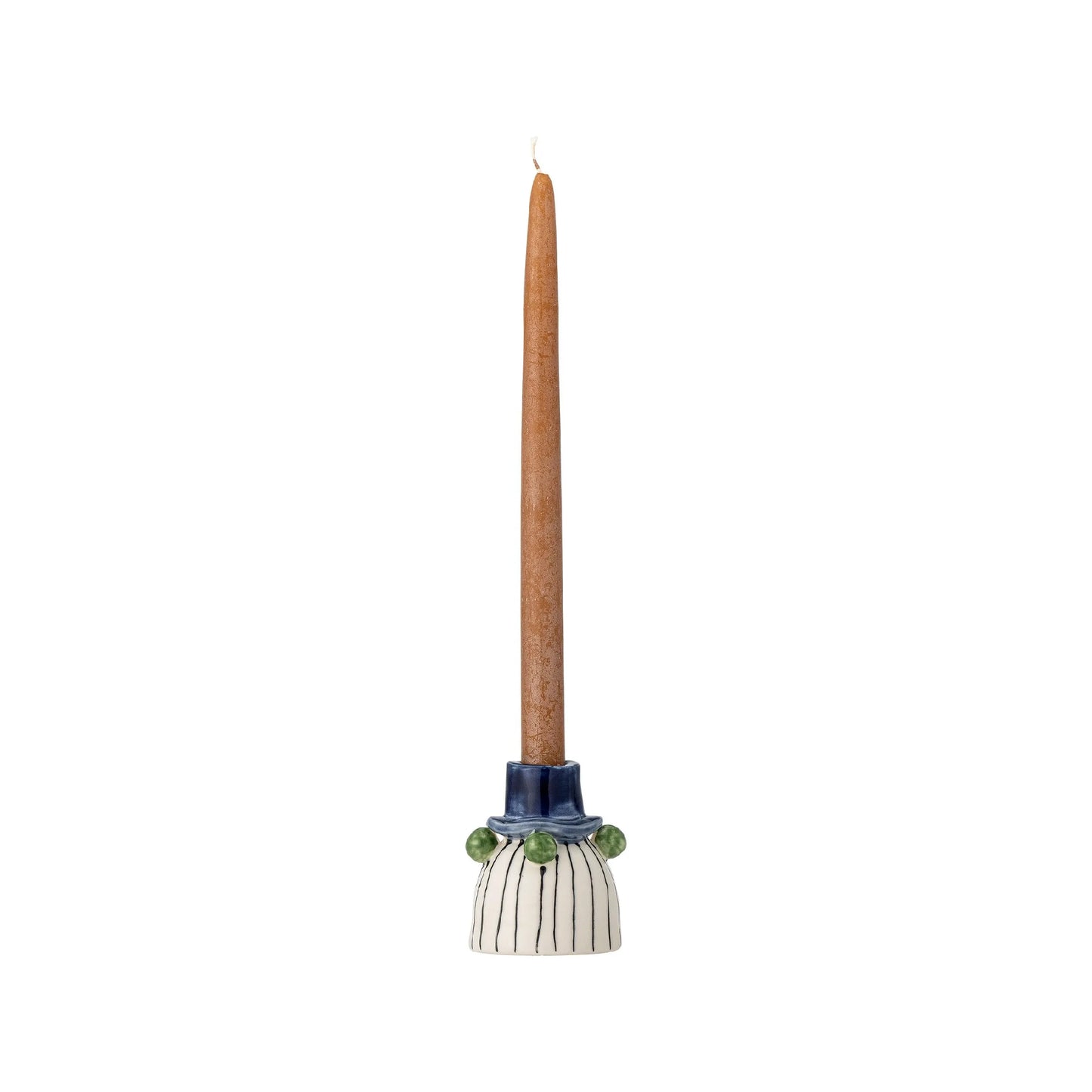 Tacana stoneware candlestick
