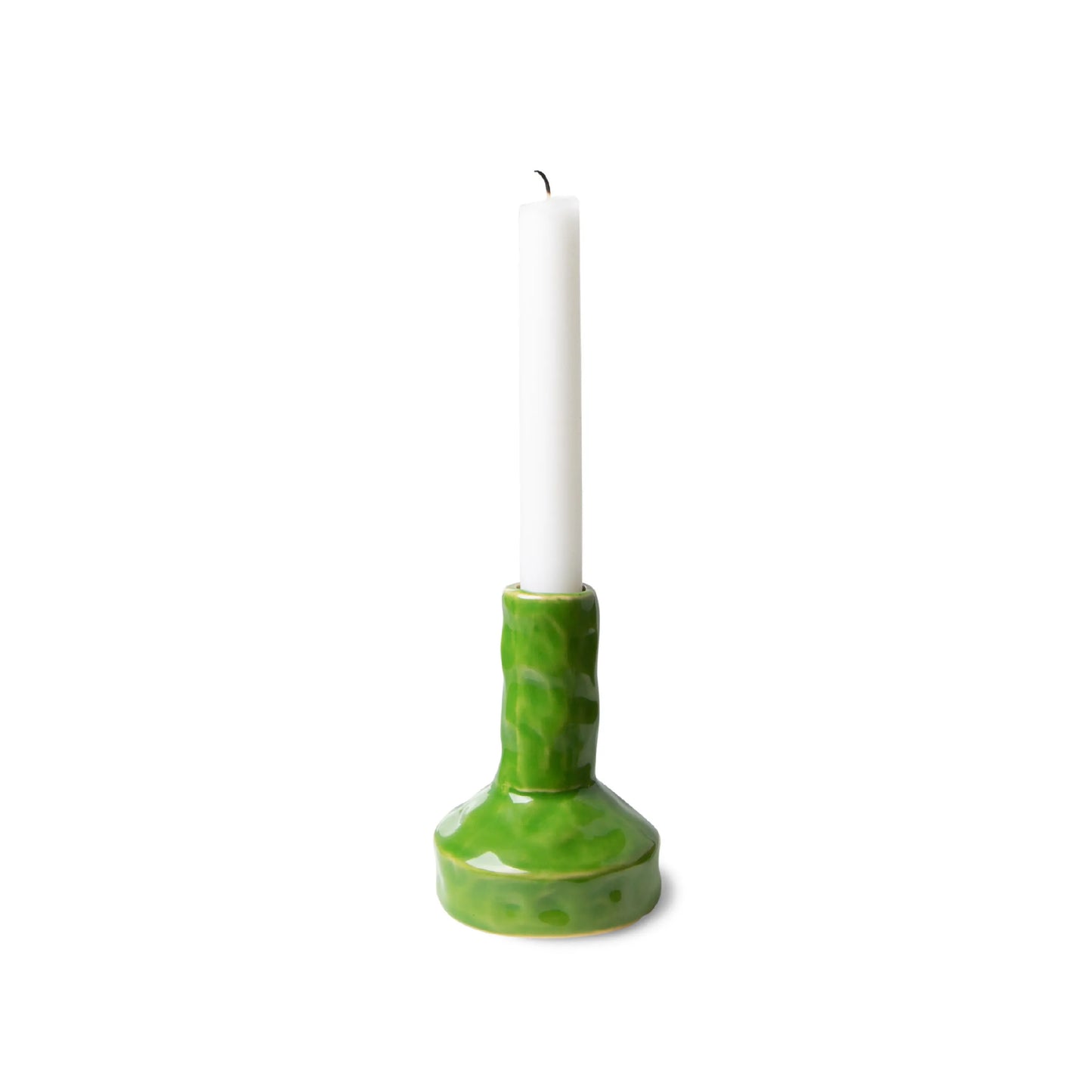 The emeralds ceramic candle holder