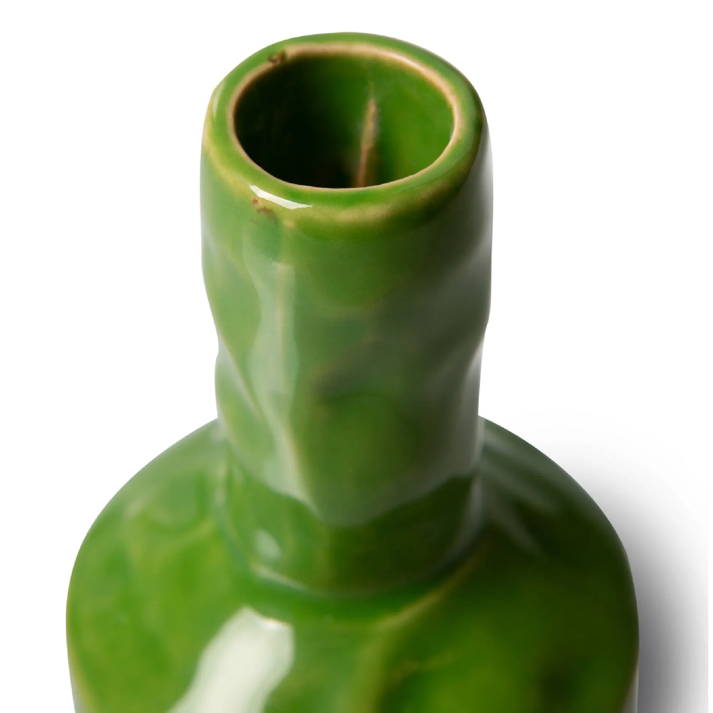 The emeralds ceramic candle holder
