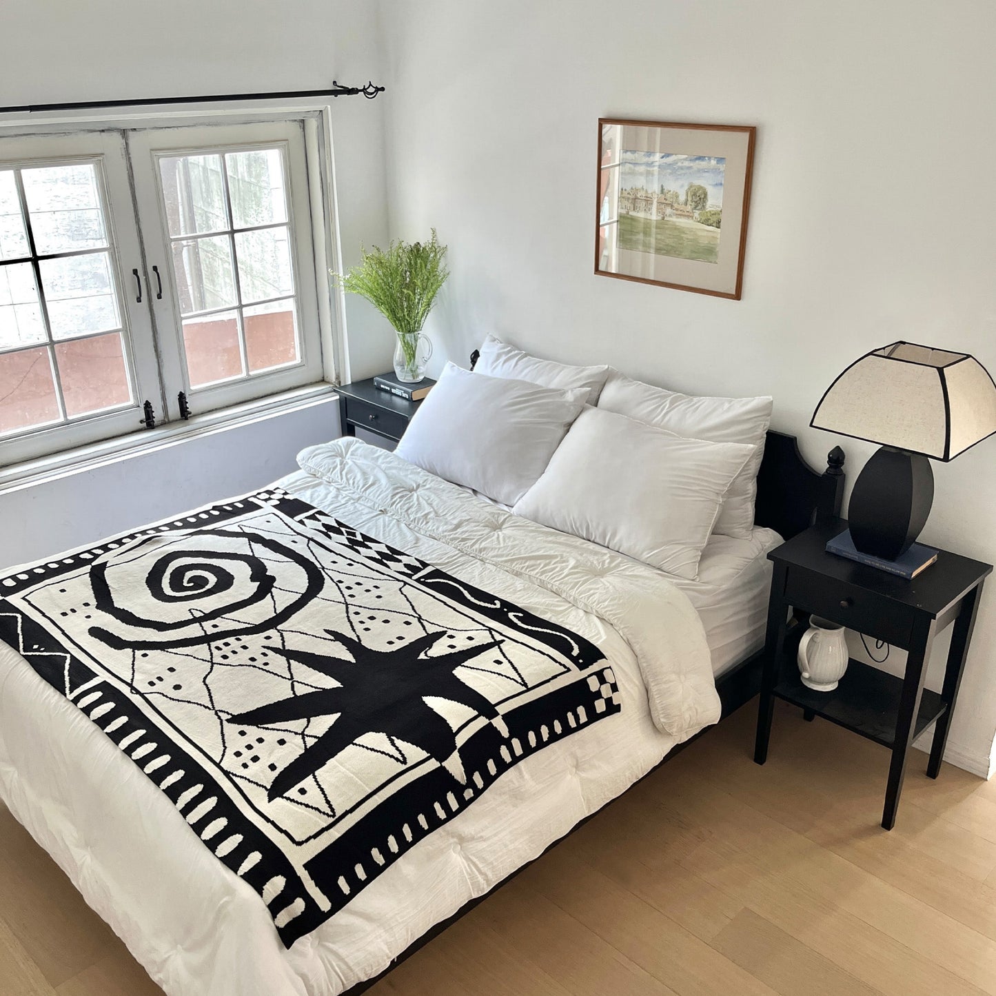 Totem Knit Blanket