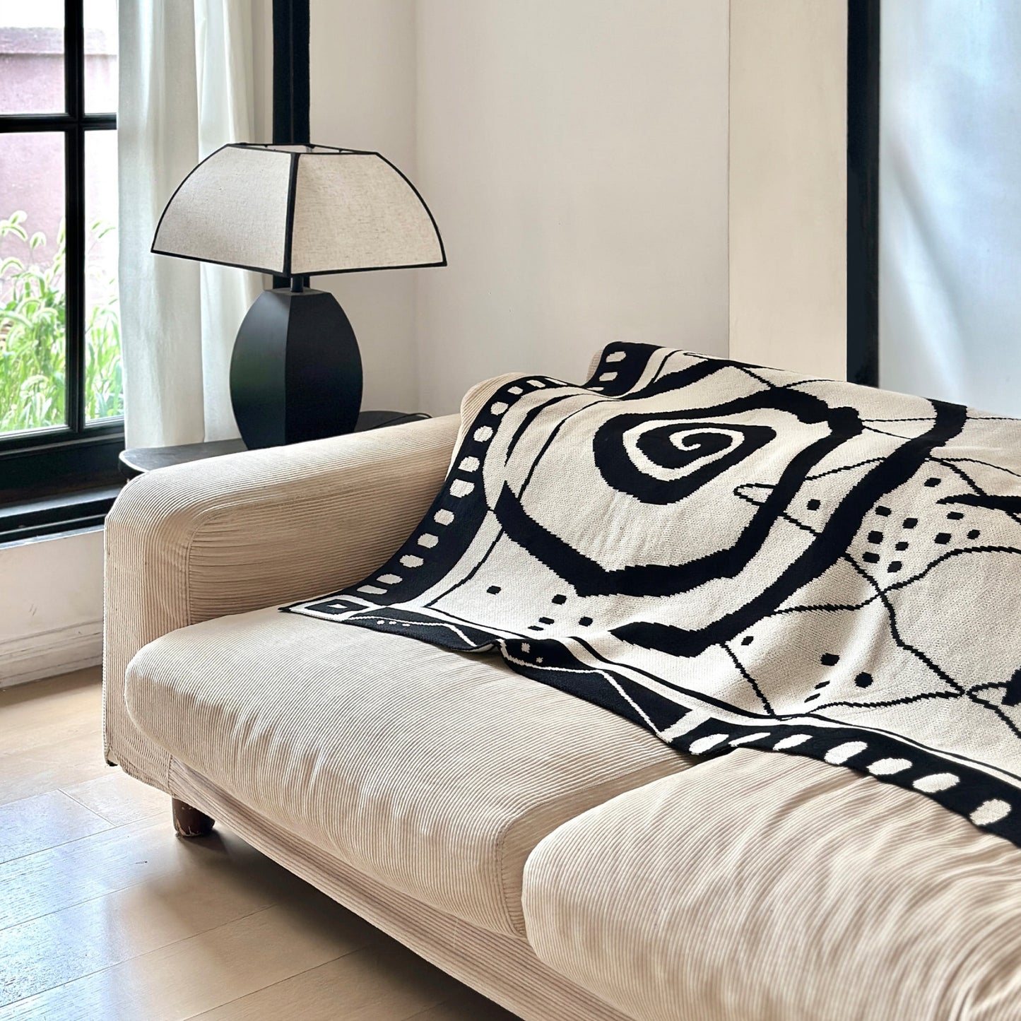 Totem Knit Blanket