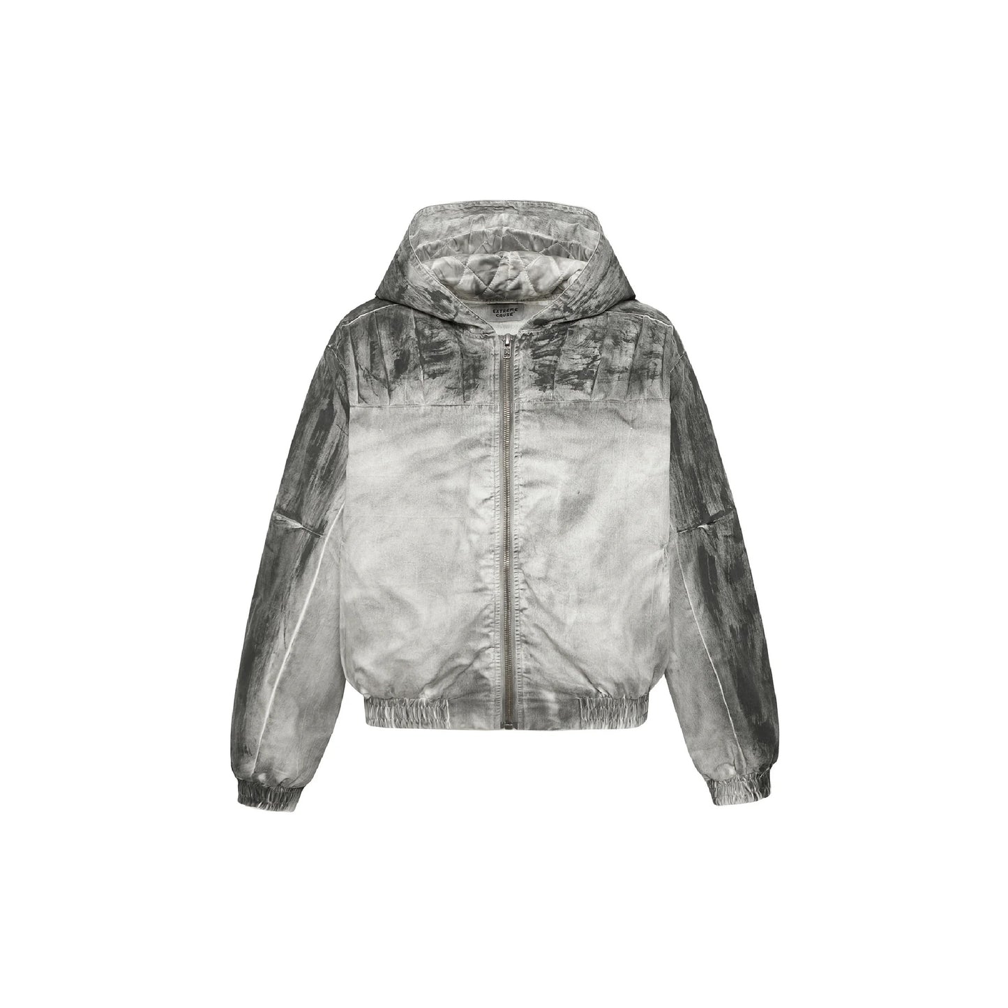 Washed Hooded Jacket