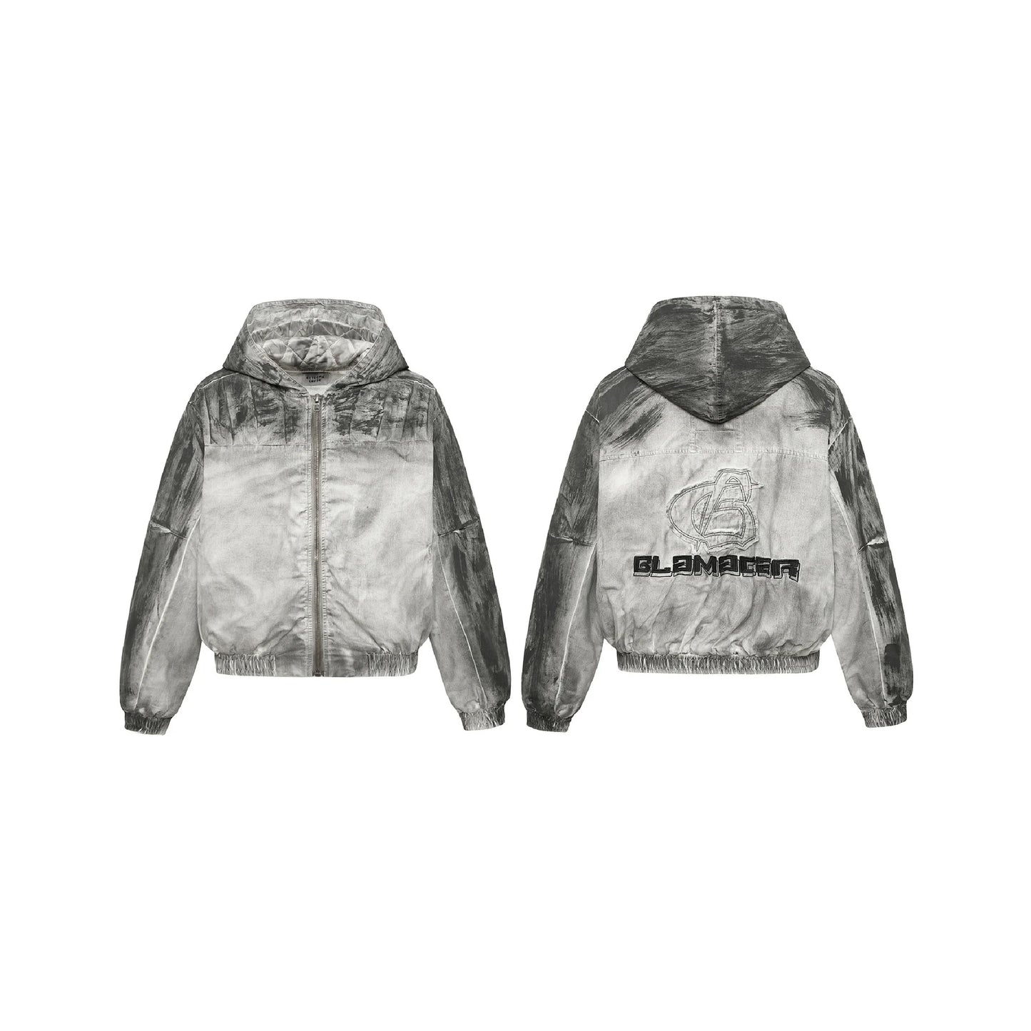 Washed Hooded Jacket
