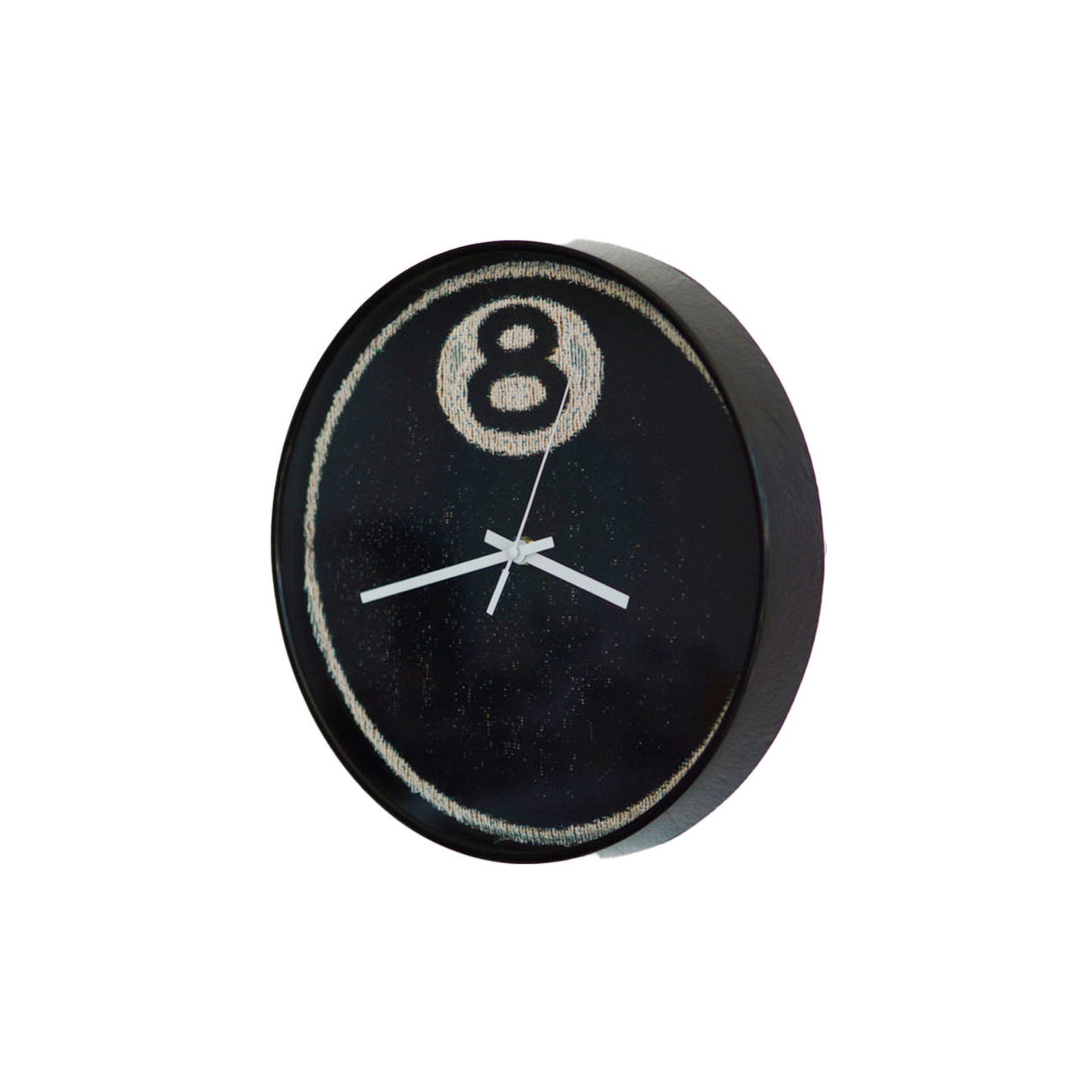 8ball Woven wall clock
