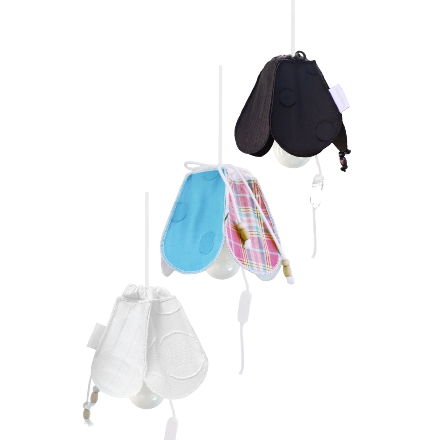 Flower patchwork hanging lamp