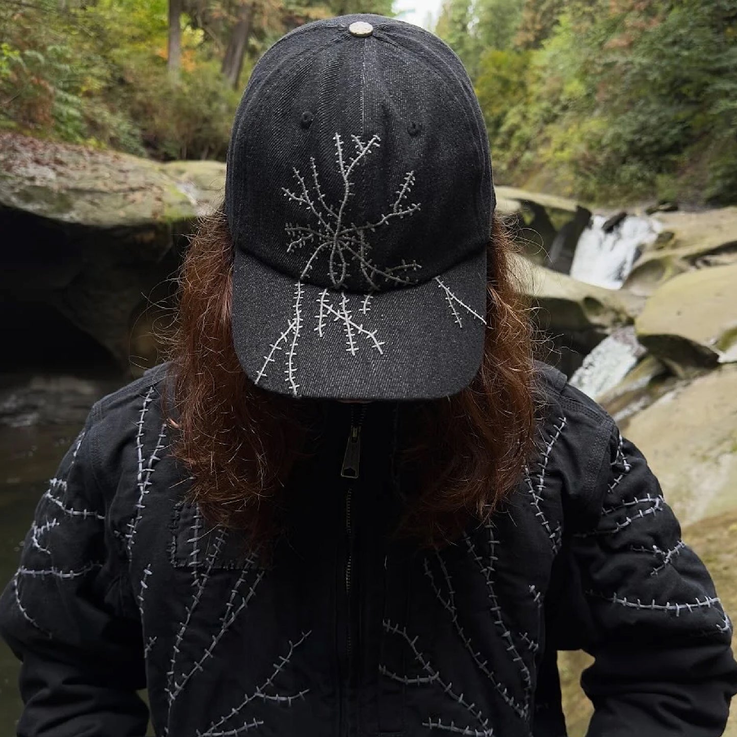 Denim nerve hat
