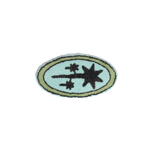 3Star oval rug