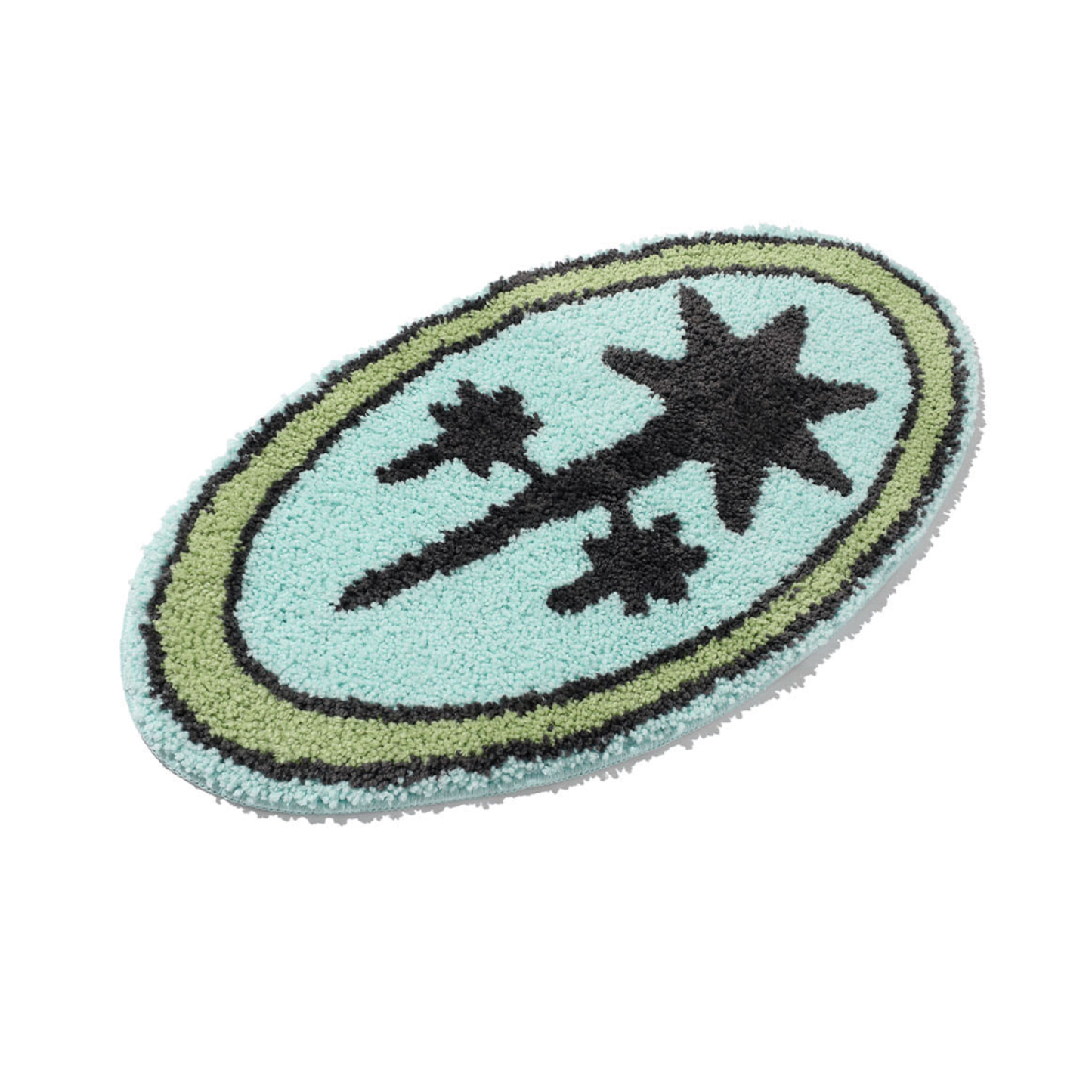 3Star oval rug