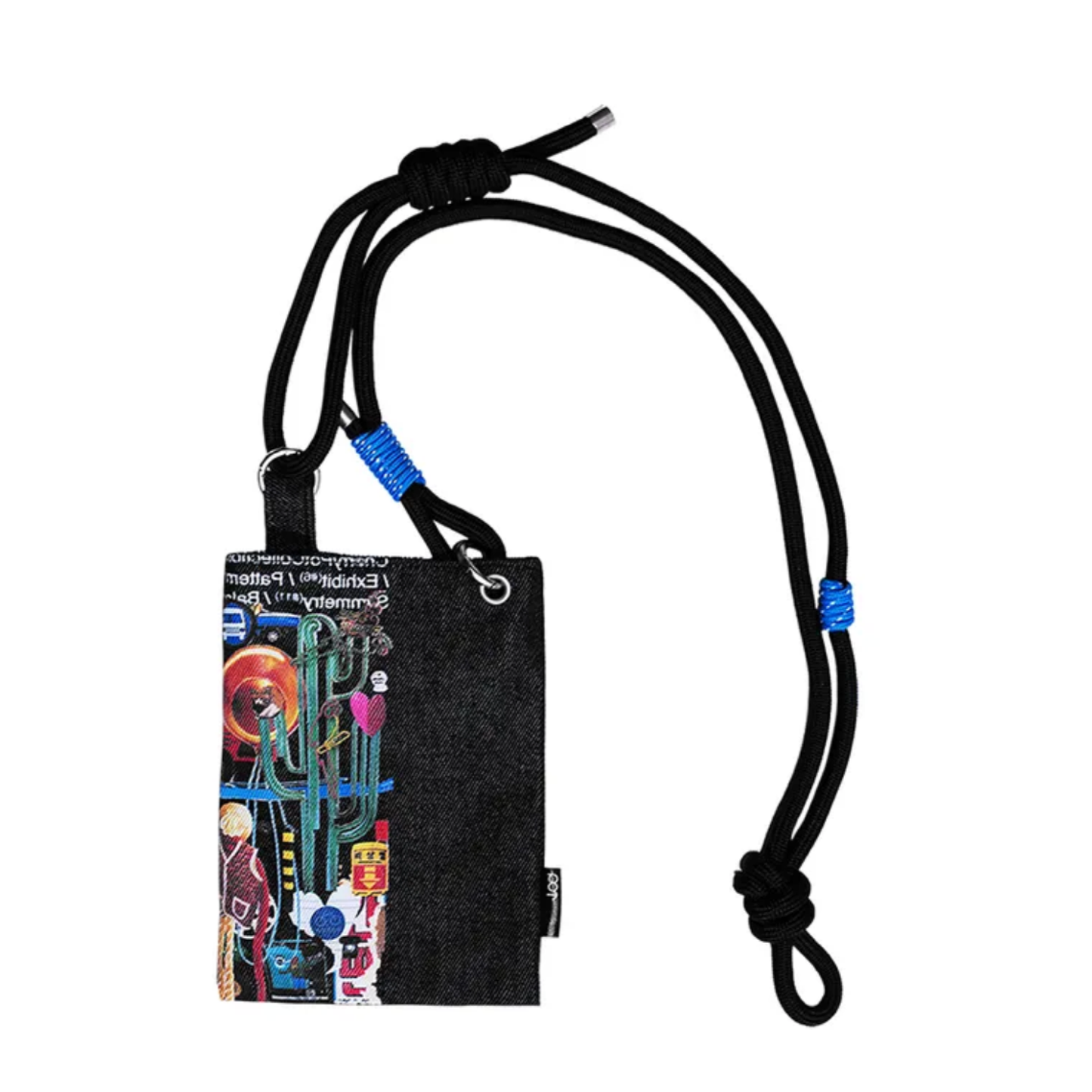 Rope denim mini bag