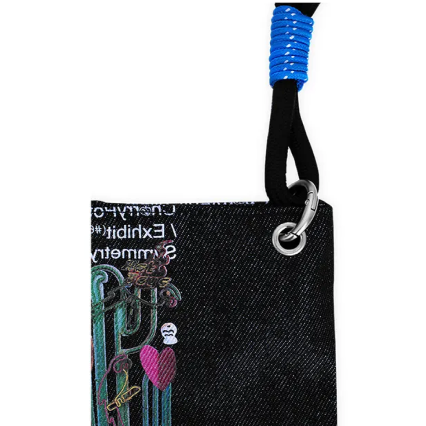 Rope denim mini bag