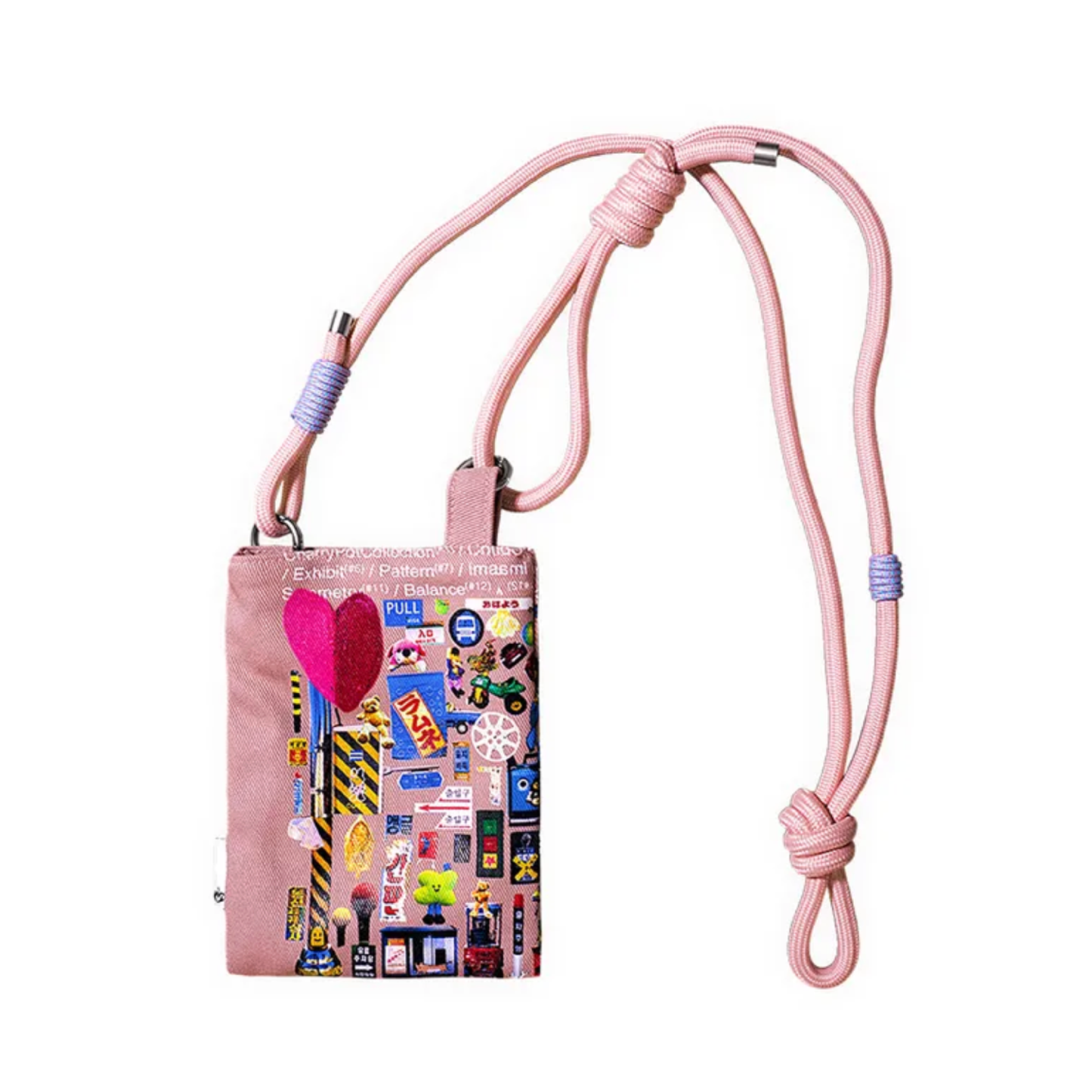 Rope denim mini bag