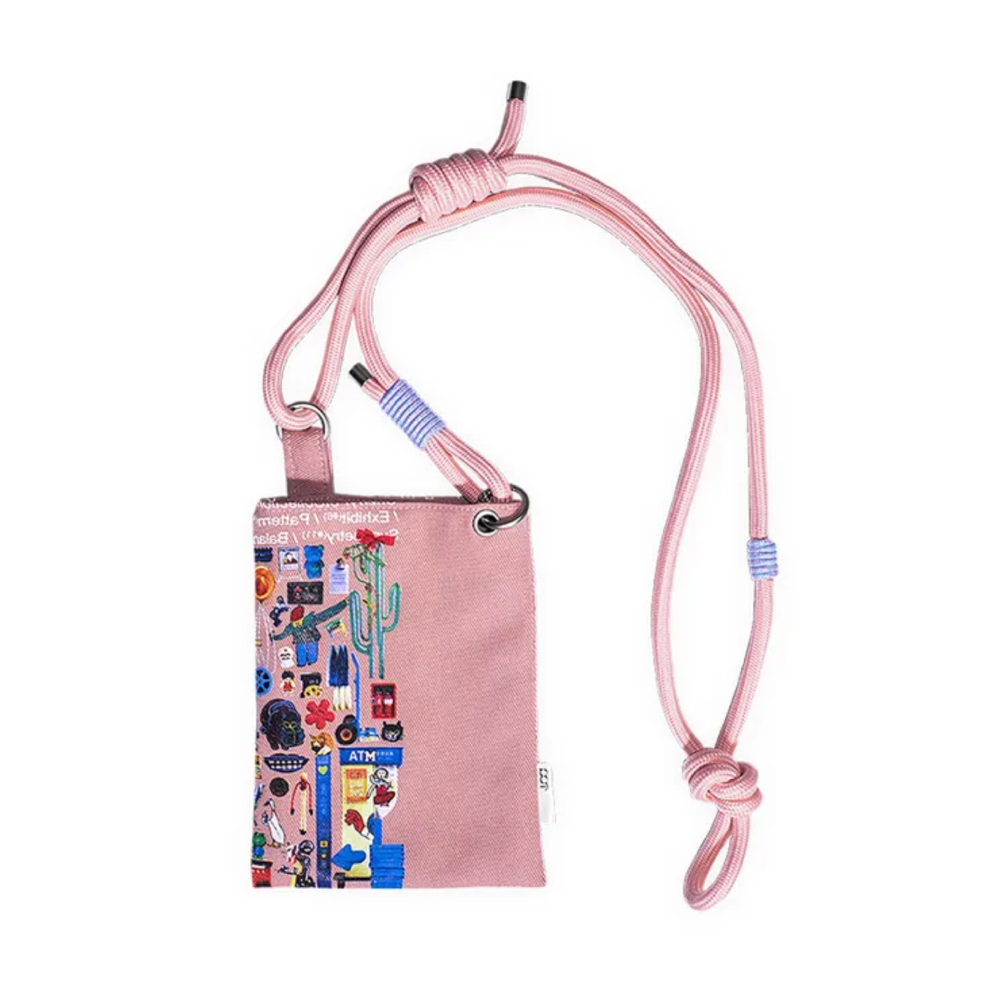 Rope denim mini bag