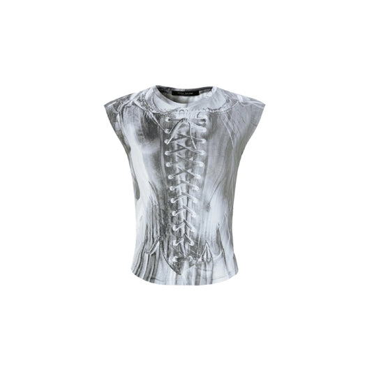CORSET PRINT TOP