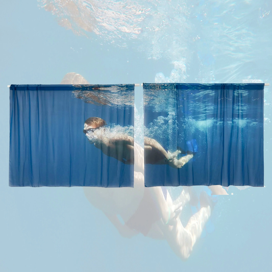 Chiffon Curtains - Swim
