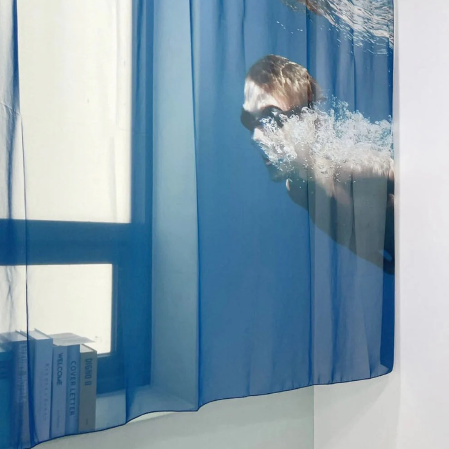 Chiffon Curtains - Swim