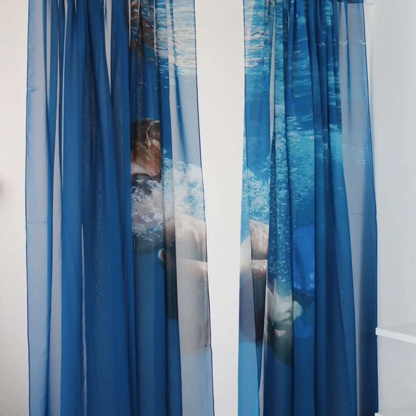 Chiffon Curtains - Swim