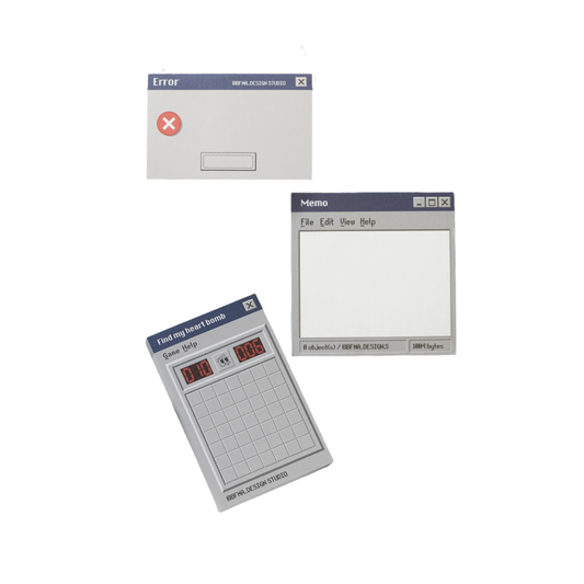Memo Pad 3-Piece Set