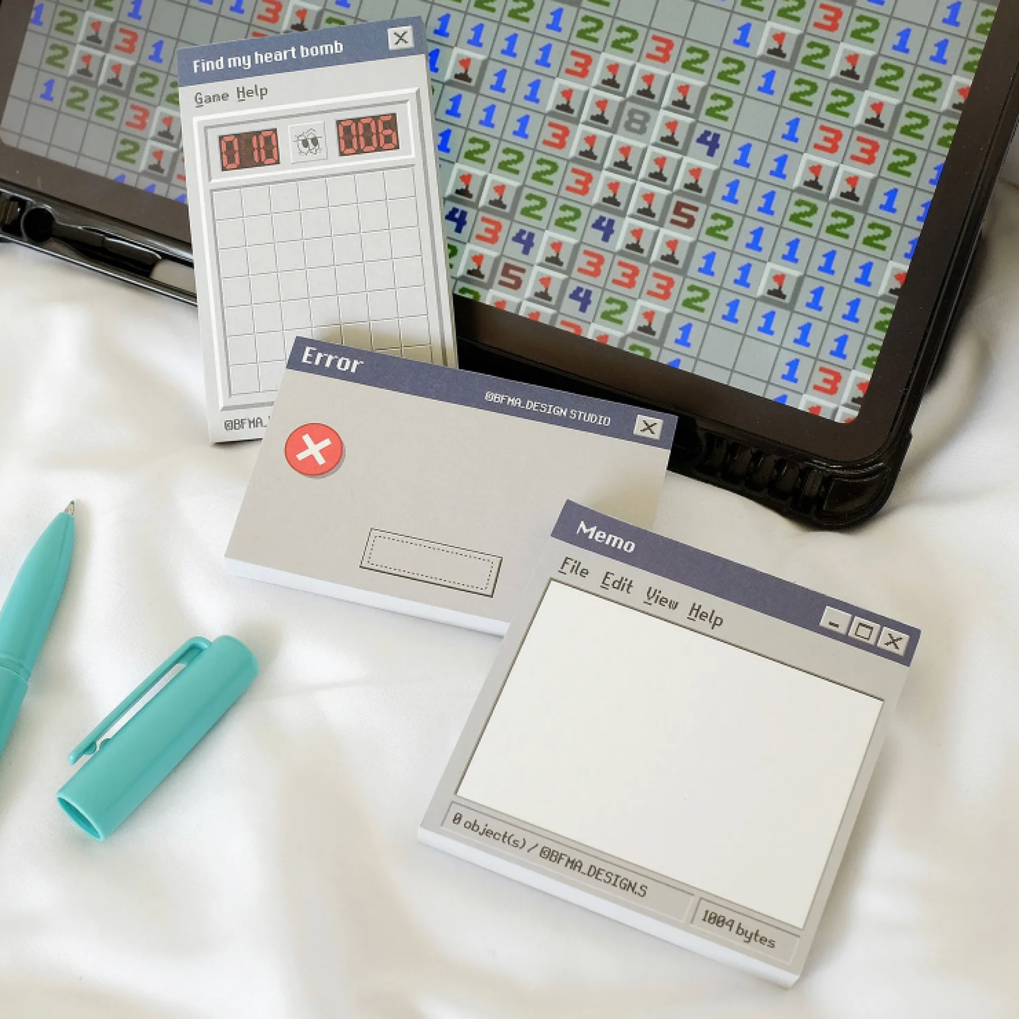 Memo Pad 3-Piece Set