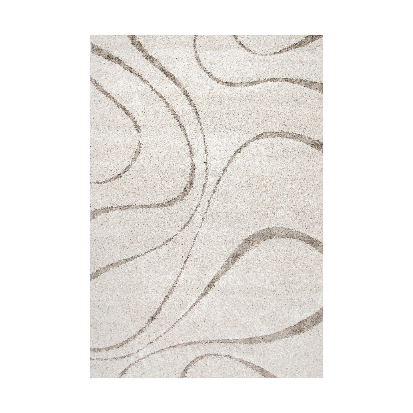Shaggy Curves Rug