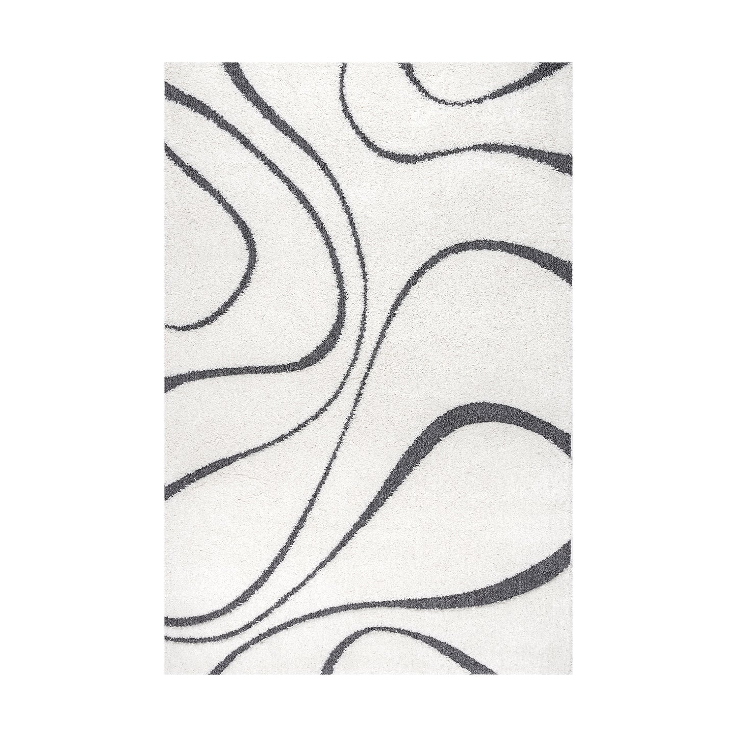 Shaggy Curves Rug