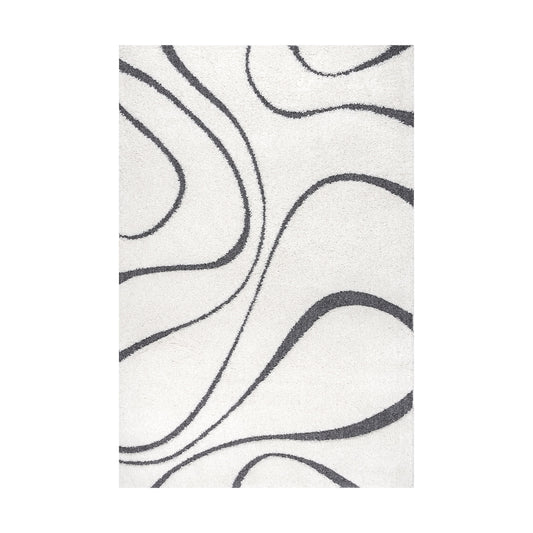 Shaggy Curves Rug