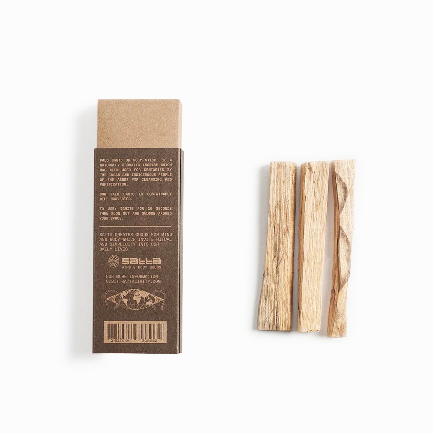 Palo Santo Incense Box of 3 Sticks