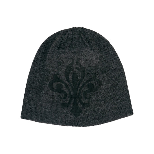 Jugendstil charcoal beanie