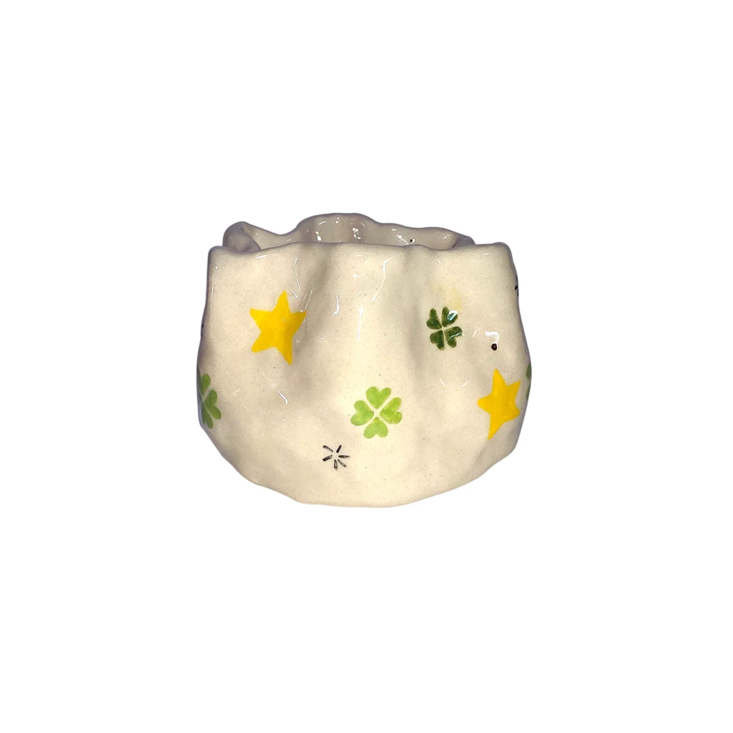 Lucky Star Clover Pot