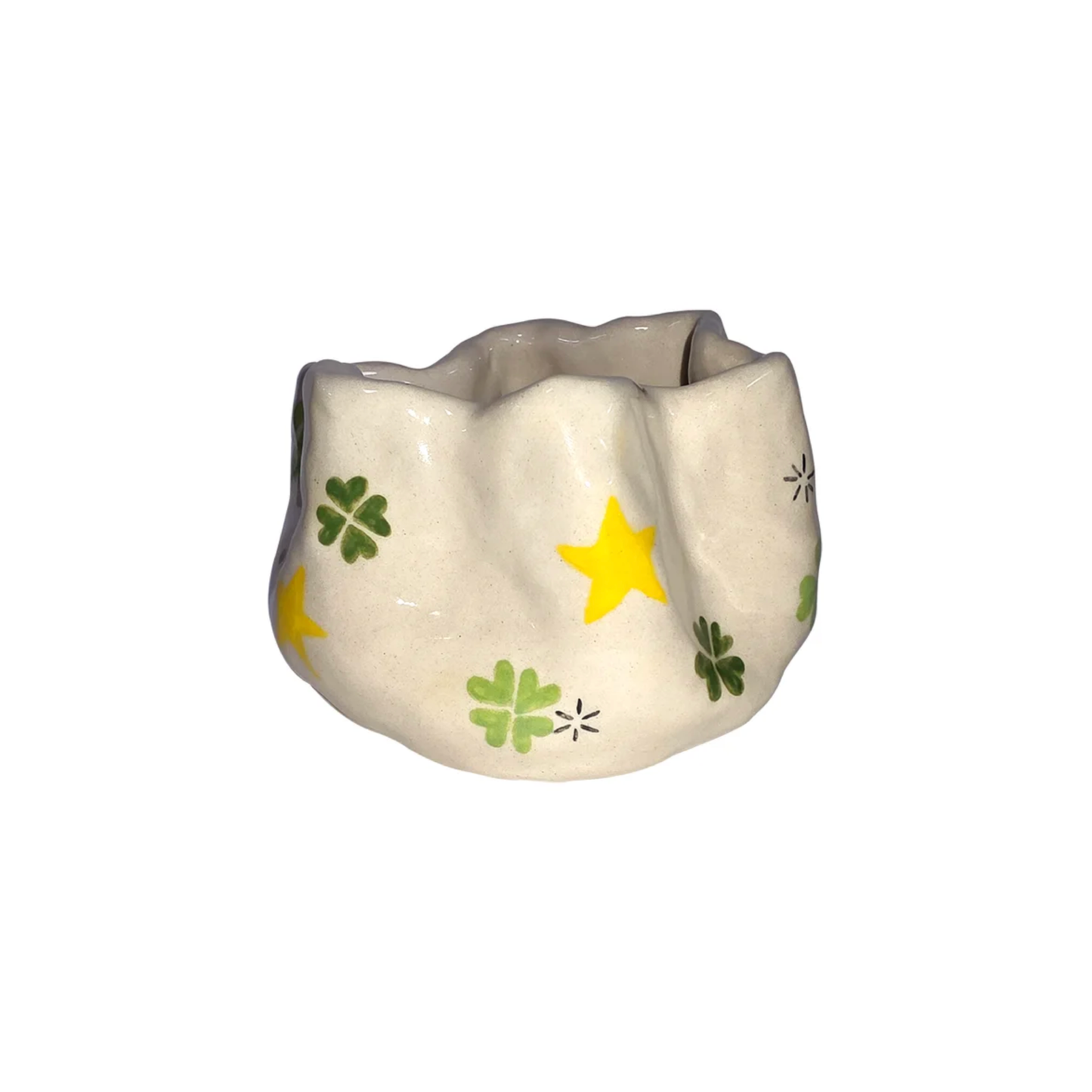Lucky Star Clover Pot