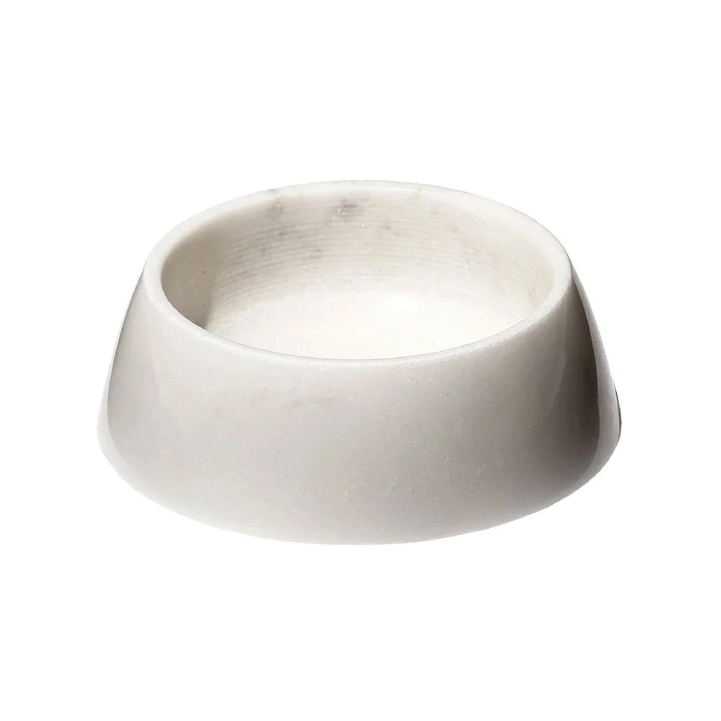 Marble pet bowl