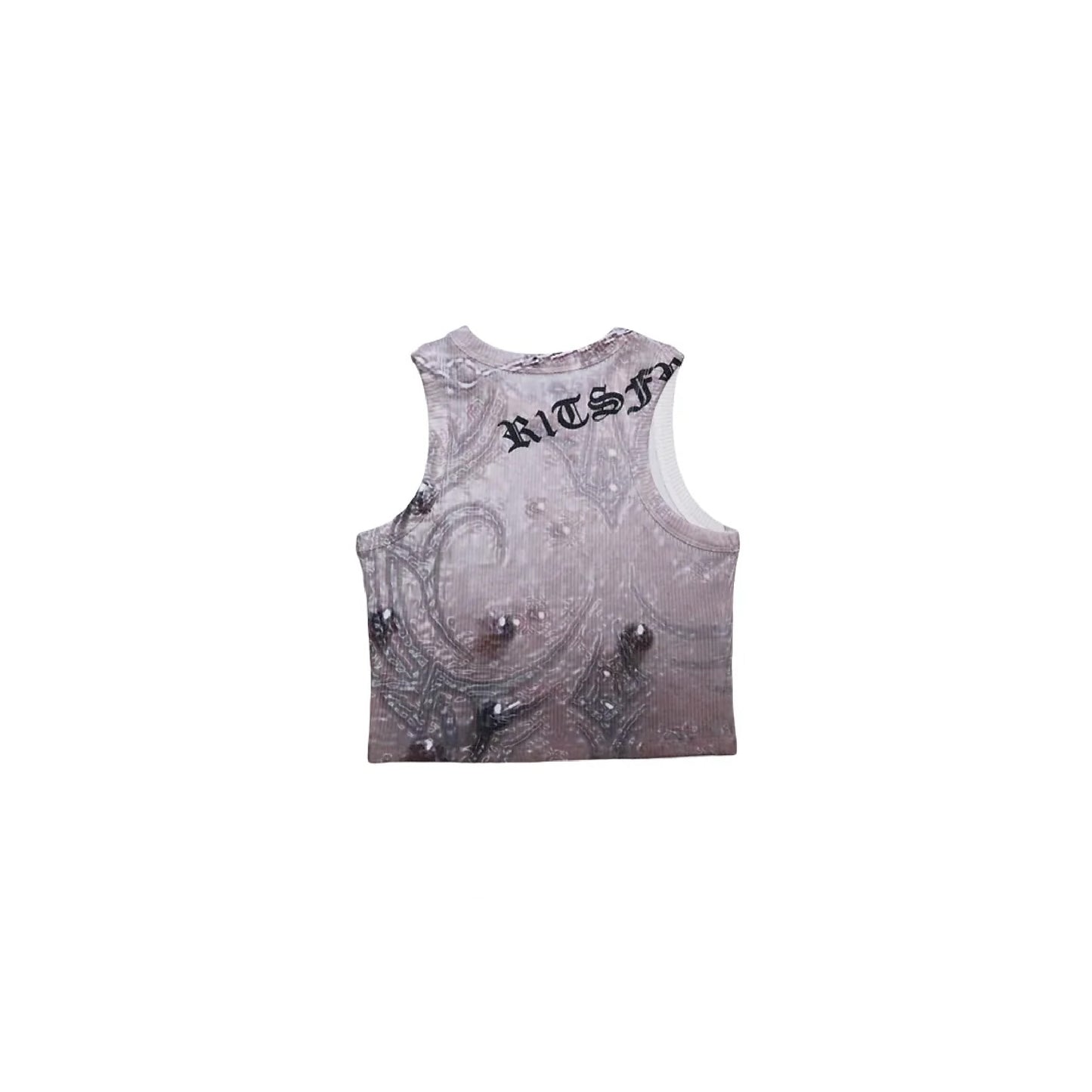 PIERCED TATTOO SLEEVELESS